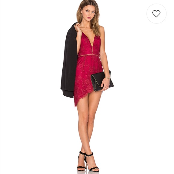 NBD only one dress in Merlot - Picture 2 of 7